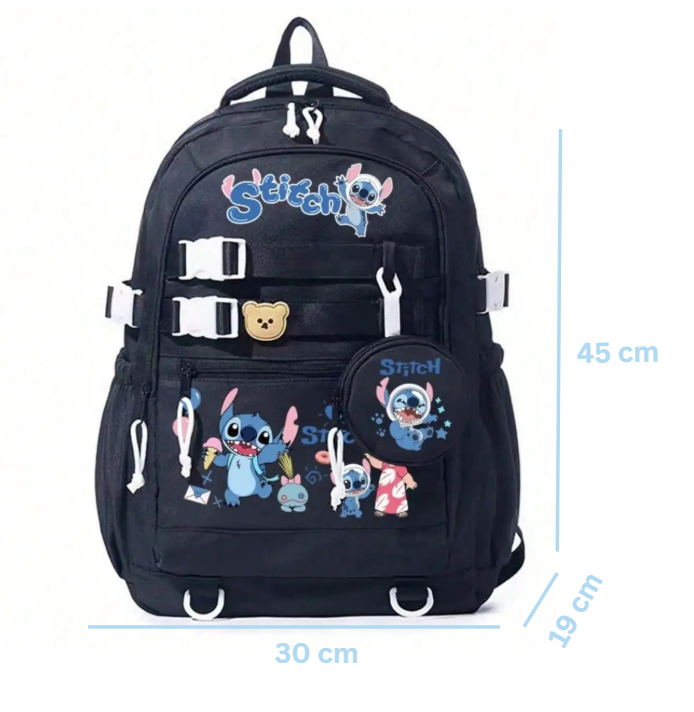✨ Roztomilý batôžkar Stitch – vhodný do školy aj na cesty
