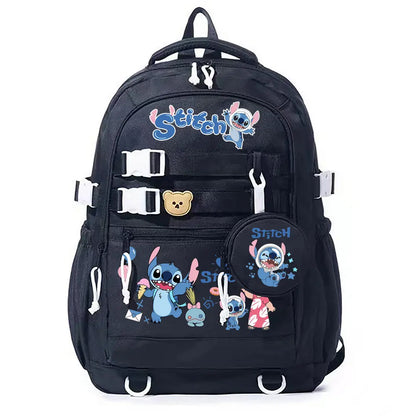 ✨ Cute Stitch Backpack – School & Travel Ready